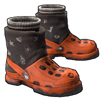 Buy Rust boots Pumpkin Boots skin