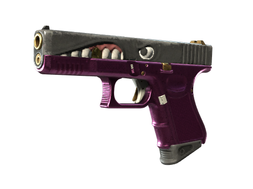 Buy CS2 pistol Glock-18 | Gold Toof (Field-Tested) skin