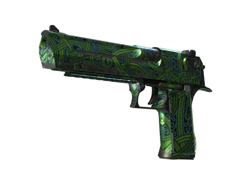 Buy CS2 pistol Desert Eagle | Emerald Jörmungandr (Well-Worn) skin