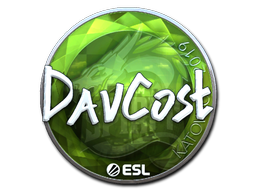 Buy CS2 sticker Sticker | DavCost (Foil) | Katowice 2019 skin