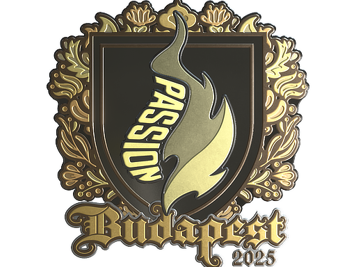 Buy CS2 sticker Sticker | Passion UA (Gold) | Budapest 2025 skin