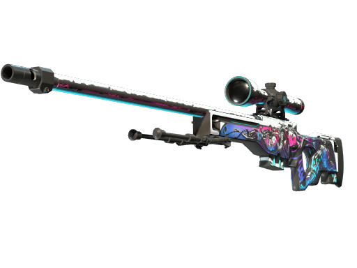 Buy CS2 sniper rifle StatTrak™ AWP | Neo-Noir (Minimal Wear) skin
