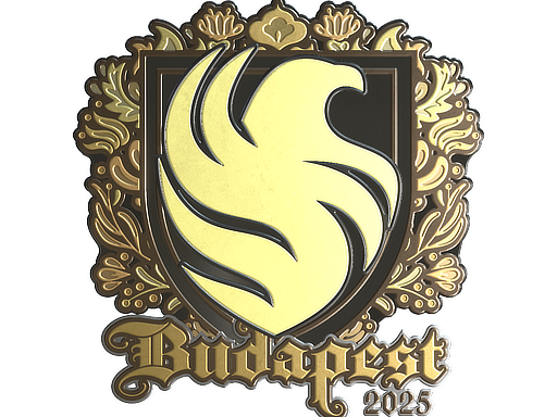 Buy CS2 sticker Sticker | Falcons (Gold) | Budapest 2025 skin