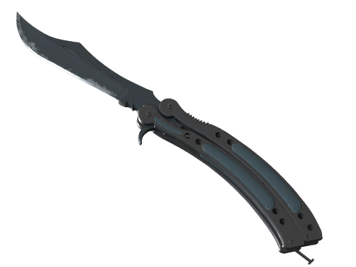 Buy CS2 knife ★ Butterfly Knife | Night (Field-Tested) skin