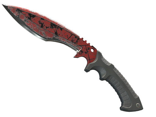 Buy CS2 knife ★ Kukri Knife | Crimson Web (Battle-Scarred) skin