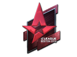 Buy CS2 sticker Sticker | Astralis (Foil) | Boston 2018 skin