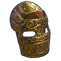 Buy Rust metal facemask Legendary Gold Facemask skin
