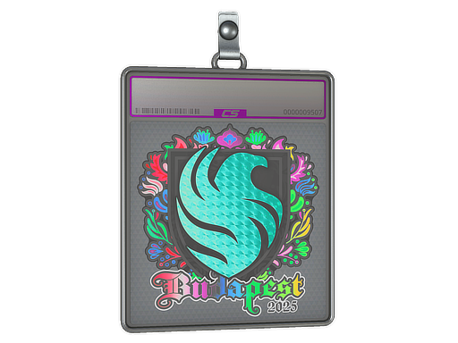 Buy CS2 charm Sticker Slab | Falcons (Holo) | Budapest 2025 skin