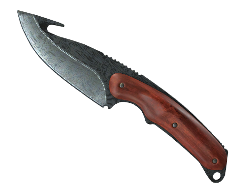 Buy CS2 knife ★ StatTrak™ Gut Knife | Damascus Steel (Battle-Scarred) skin
