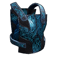 Buy Rust metal torso plate Azul Metal Chest Plate skin