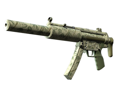 Buy CS2 smg MP5-SD | Bamboo Garden (Well-Worn) skin