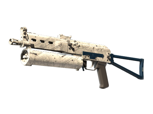 Buy CS2 smg PP-Bizon | Facility Sketch (Minimal Wear) skin