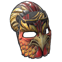 Buy Rust metal facemask Cock Facemask skin