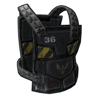 Buy Rust armor Wasteland Recruit Chest Plate skin