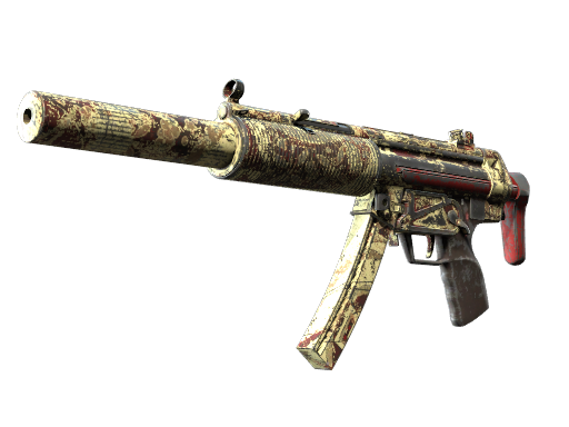 Buy CS2 smg MP5-SD | Autumn Twilly (Battle-Scarred) skin