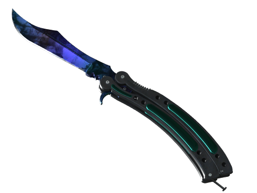 Buy CS2 knife ★ StatTrak™ Butterfly Knife | Doppler (Minimal Wear) skin