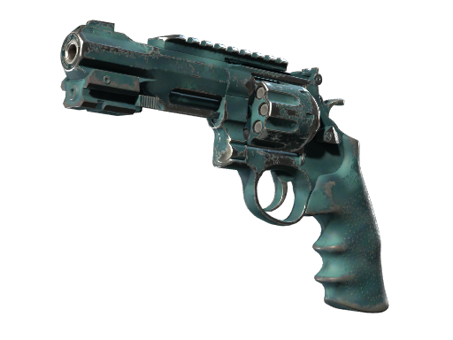 Buy CS2 pistol R8 Revolver | Canal Spray (Well-Worn) skin