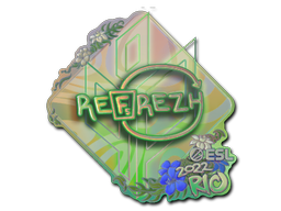 Buy CS2 sticker Sticker | refrezh (Holo) | Rio 2022 skin