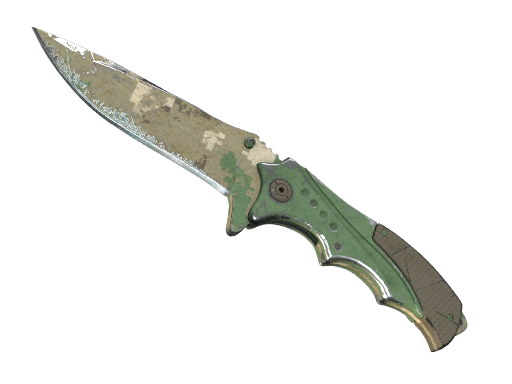Buy CS2 knife ★ StatTrak™ Nomad Knife | Forest DDPAT (Battle-Scarred) skin
