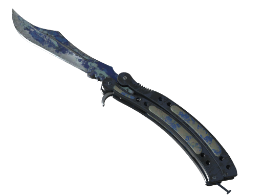 Buy CS2 knife ★ Butterfly Knife | Bright Water (Battle-Scarred) skin