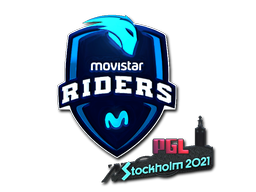 Buy CS2 sticker Sticker | Movistar Riders (Foil) | Stockholm 2021 skin