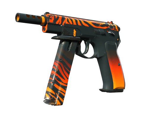 Buy CS2 pistol StatTrak™ CZ75-Auto | Tigris (Well-Worn) skin