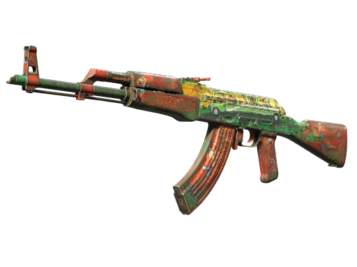 Buy CS2 rifle AK-47 | The Outsiders (Battle-Scarred) skin