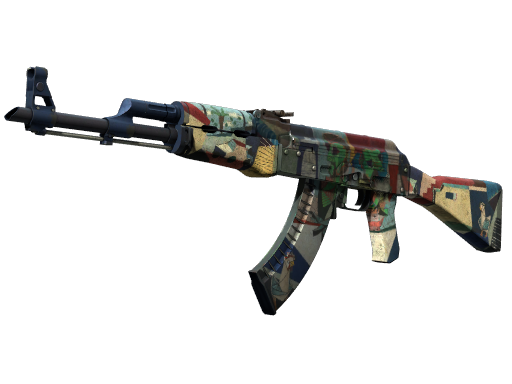 Buy CS2 rifle StatTrak™ AK-47 | Leet Museo (Battle-Scarred) skin