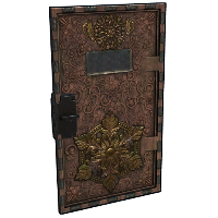 Buy Rust armored metal door Apocalypse Door skin