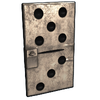 Buy Rust sheet metal door Domino Door skin