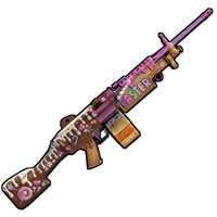 Buy Rust weapon Carrot Cruncher M249 skin