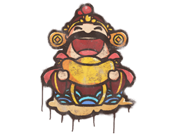 Buy CS2 graffiti Sealed Graffiti | God of Fortune skin