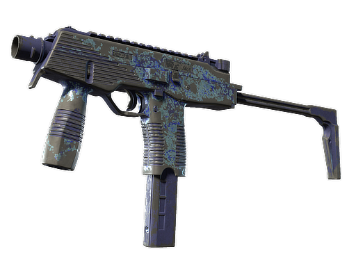 Buy CS2 smg MP9 | Cobalt Paisley (Battle-Scarred) skin