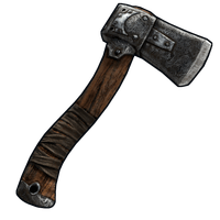 Buy Rust weapon Damascus Steel Hatchet skin