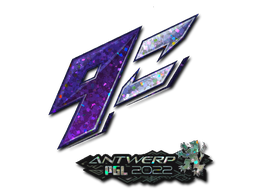 Buy CS2 sticker Sticker | 9z Team (Glitter) | Antwerp 2022 skin