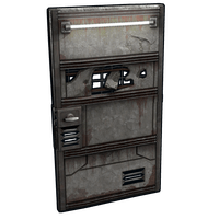 Buy Rust misc Brutalist Sheet Metal Door skin