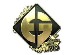 Buy CS2 sticker Sticker | Evil Geniuses (Gold) | Rio 2022 skin