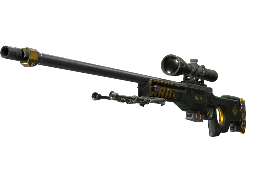 Buy CS2 sniper rifle StatTrak™ AWP | Phobos (Well-Worn) skin