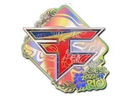 Buy CS2 sticker Sticker | FaZe Clan (Holo) | Rio 2022 skin
