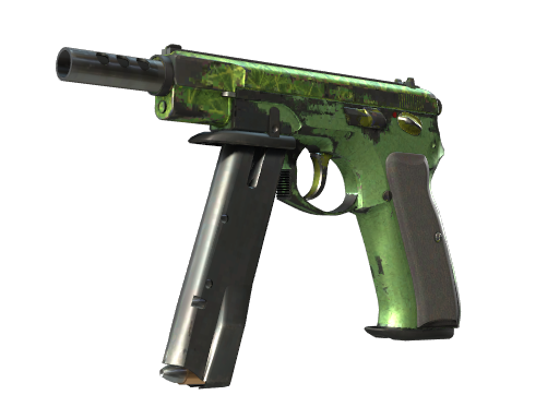 Buy CS2 pistol CZ75-Auto | Emerald Quartz (Battle-Scarred) skin