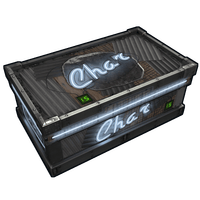 Buy Rust misc Neon Charcoal Storage skin