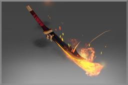 Buy Dota 2 wearable Autographed Blade of the Rekindled Ashes skin