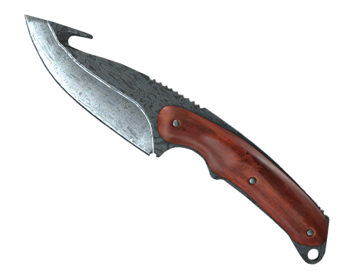 Buy CS2 knife ★ Gut Knife | Damascus Steel (Well-Worn) skin
