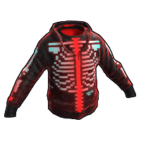 Buy Rust hoodie Corrupted Hoodie skin