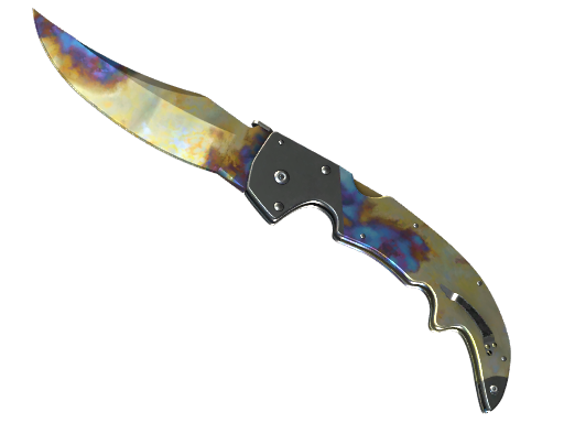 Buy CS2 knife ★ StatTrak™ Falchion Knife | Case Hardened (Minimal Wear) skin
