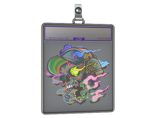Buy CS2 charm Sticker Slab | Clavis (Holo) skin