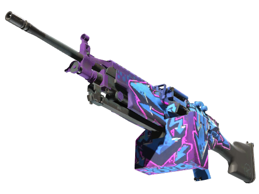 Buy CS2 machinegun StatTrak™ M249 | Downtown (Factory New) skin