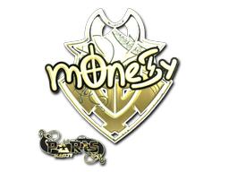 Buy CS2 sticker Sticker | m0NESY (Gold) | Paris 2023 skin