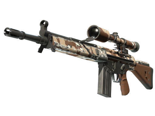 Buy CS2 sniper rifle Souvenir G3SG1 | Desert Storm (Well-Worn) skin