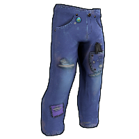 Buy Rust burlap trousers Farmer Overalls Bottom skin